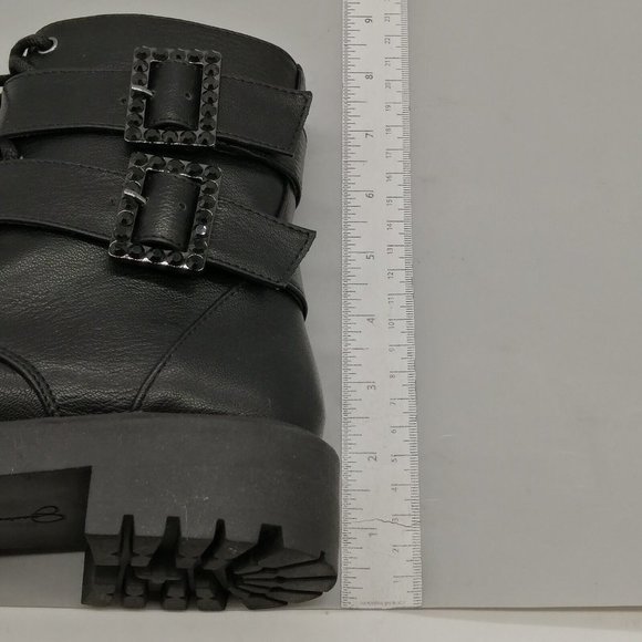 Jessica Simpson Black Combat Boots - Picture 8 of 11